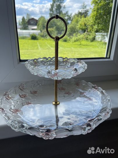 Менажница. Этажерка новая. Ваза для фруктов