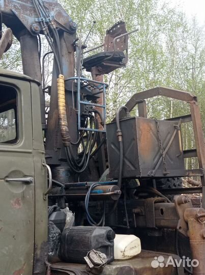 Установка на лесовоз