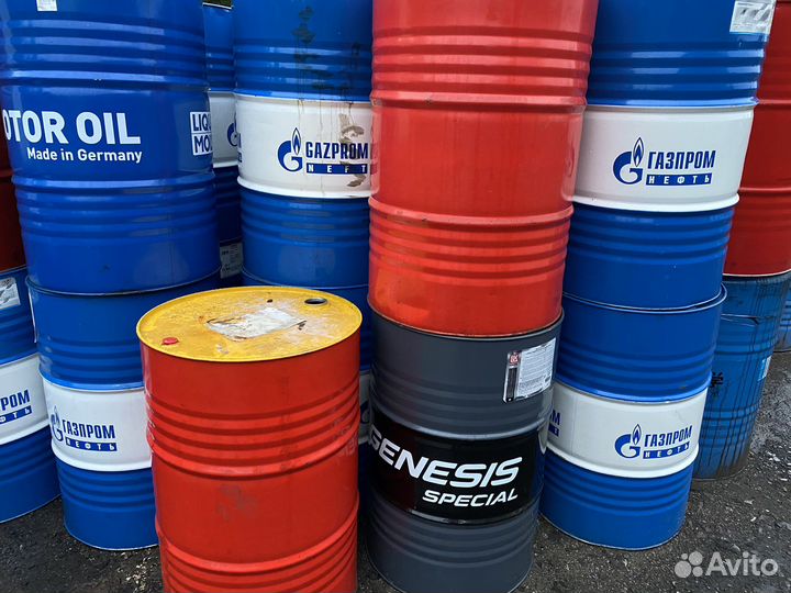 Бочка металлическая 200 и 100 литровые