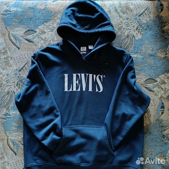 Толстовка Old Scool. Худи Levi's USA