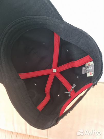 Бейсболка puma ferrari black, оригинал