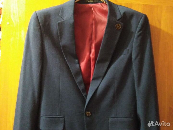 Пиджак мужской тёмно синий