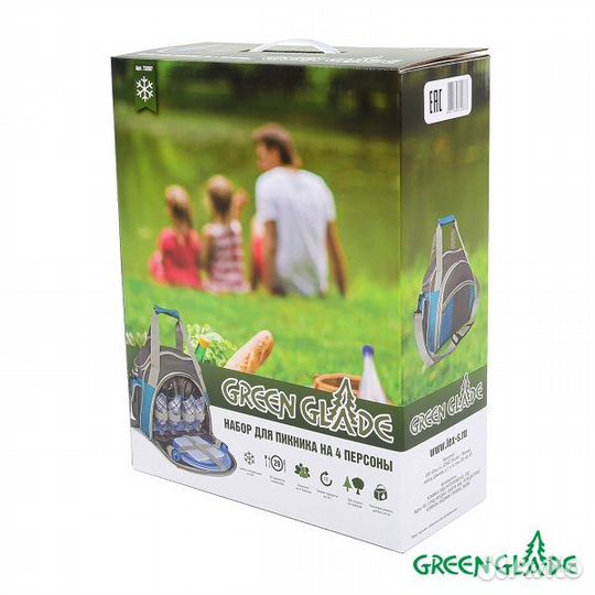 Набор для пикника Green Glade Т3207 10л / 30 пред