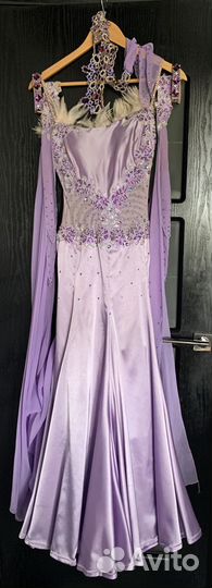 Платье для спортивных бальных танцев. Стандарт St