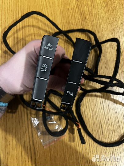 Кнопки парктроника, mode, старт-стоп vw golf 7