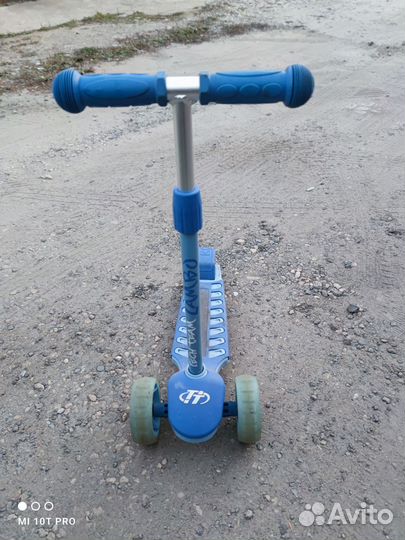 Самокат детский трехколесный бу