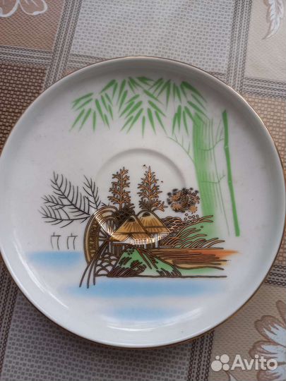 Кофейная пара Yamasen фарфор 24к позолота