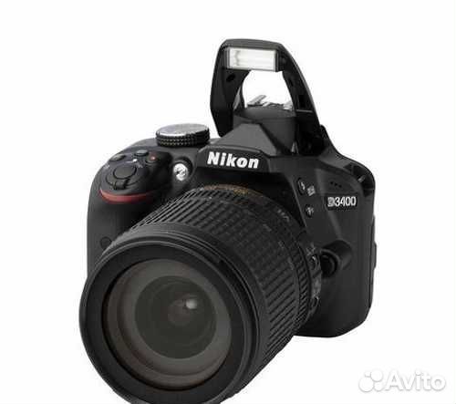 Nikon D3400 Kit AF-S DX nikkor 18-105mm f/3.5-5.6G