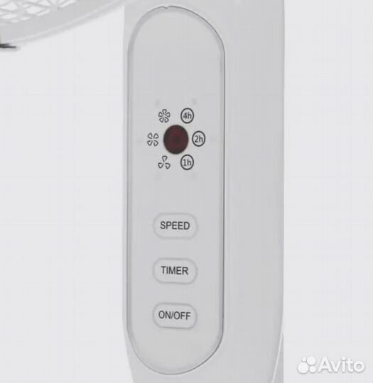 Midea Напольный вентилятор FS4071, белый