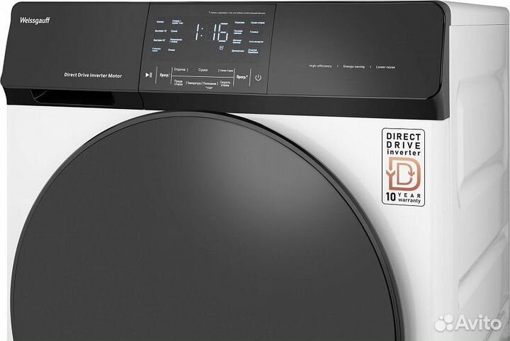 Стиральная машина weissgauff WMD 61211 Direct Drive Inverter Premium