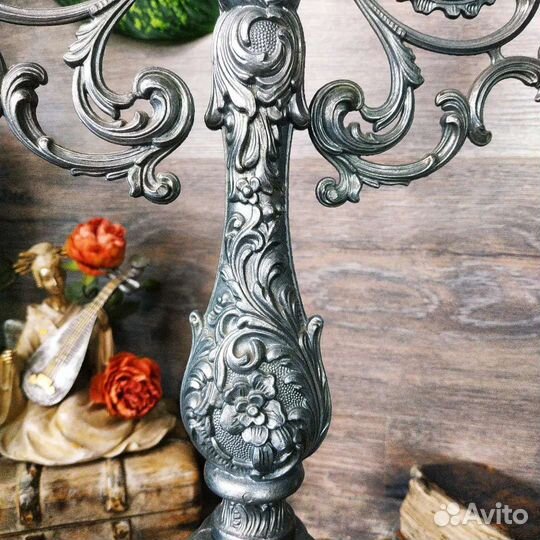 Антиквариат из Европы. Канделябр, Италия