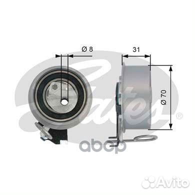 Ролик T43135 (7784-21111) T43135 Gates