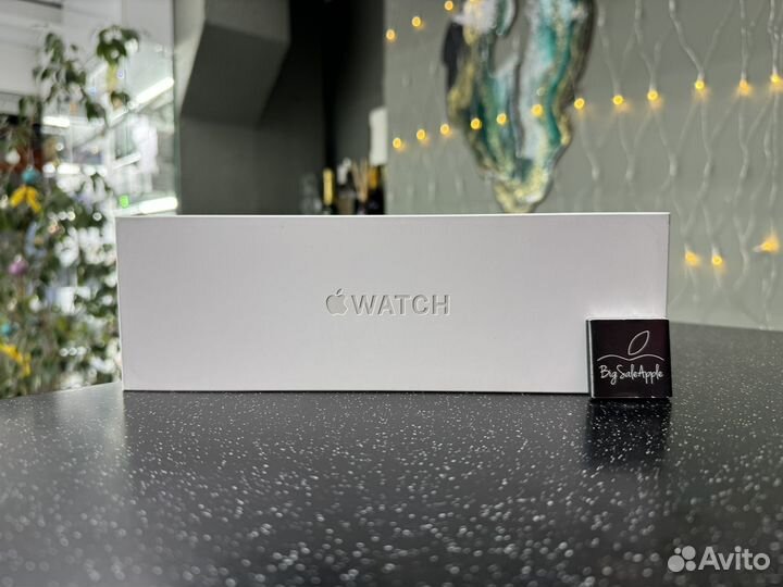 Apple Watch S10 46mm Jet Black Ink Sport Loop