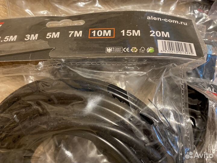 Кабель hdmi от 3 м до 30 м с феритами 4K+2K