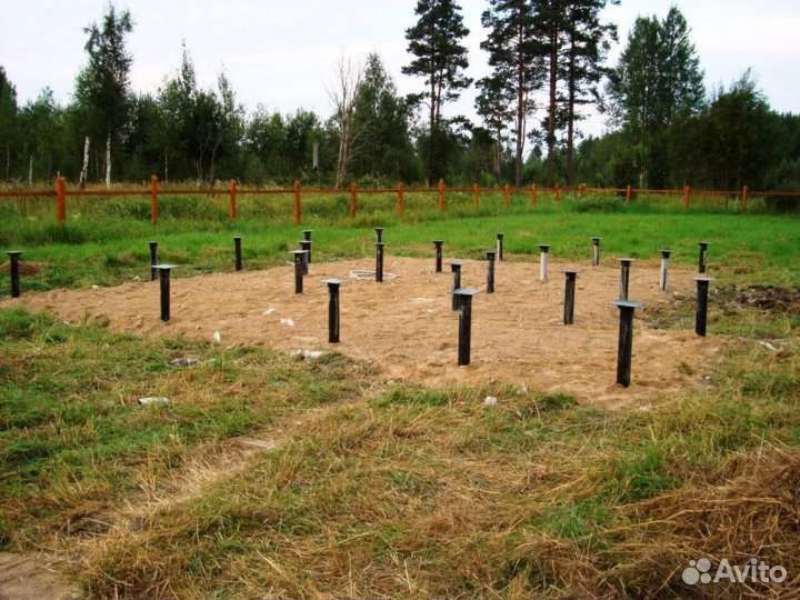 Винтовые сваи под ключ