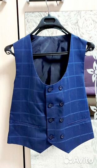 Пиджак с жилеткой для мальчика