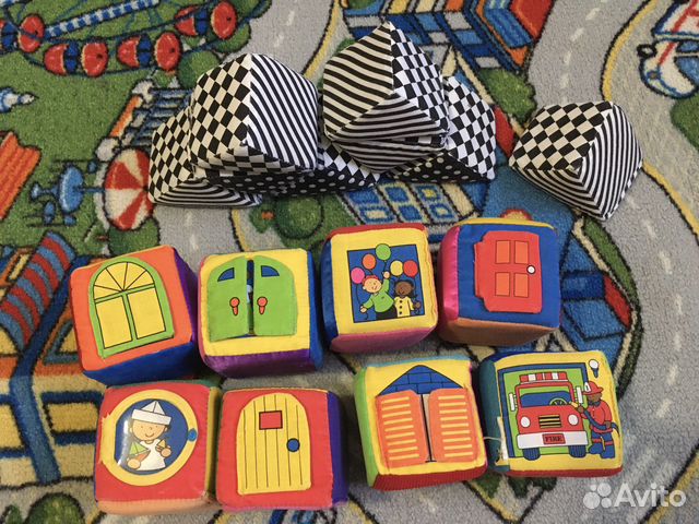 Кубики мякиши