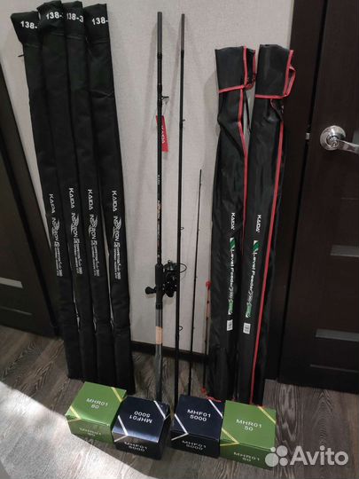 Фидер с катушкой новые