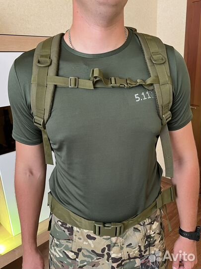 Рюкзак тактический 75 л (зеленый олива)