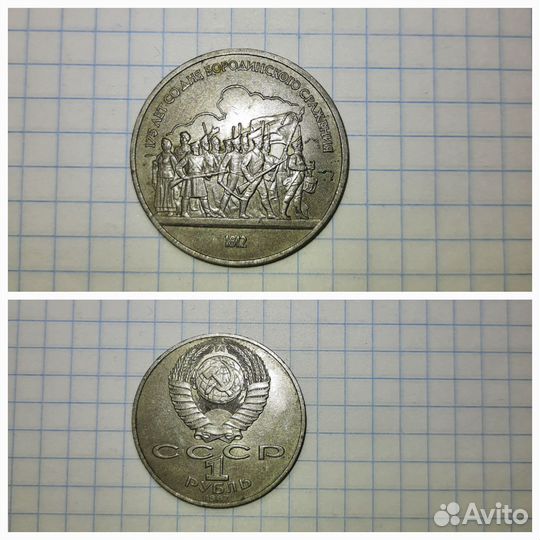 Юбилейные рубли СССР