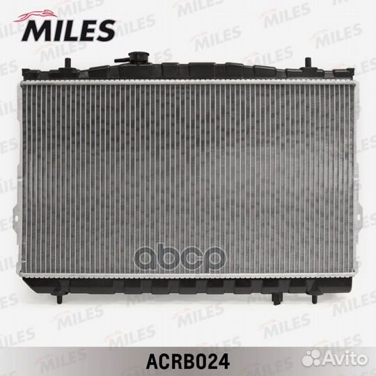 Радиатор miles hyundai elantra XD/coupe 1.6/2.0