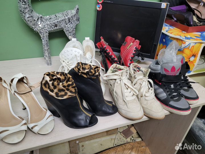 Обувь пакетом 36р 5 пар