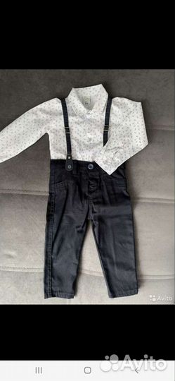 Комплект для мальчика (рубашка и брюки)