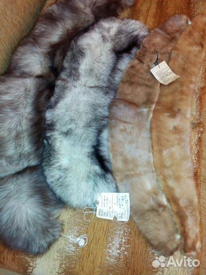 Ретро шкурки норки и песца СССР 1973 год