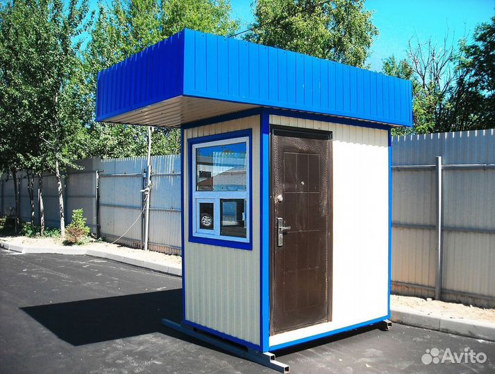Модульное здание с проходной