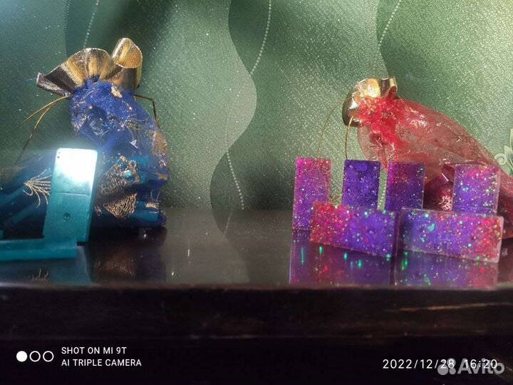 Домино из эпоксидной смолы