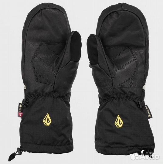 XL) варежки М volcom 91 gore-TEX mitt Bright Yel