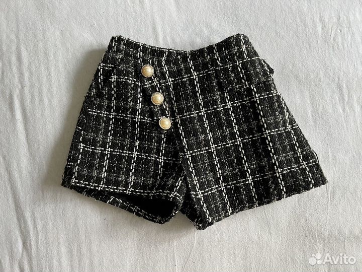 Шорты твидовые для девочки