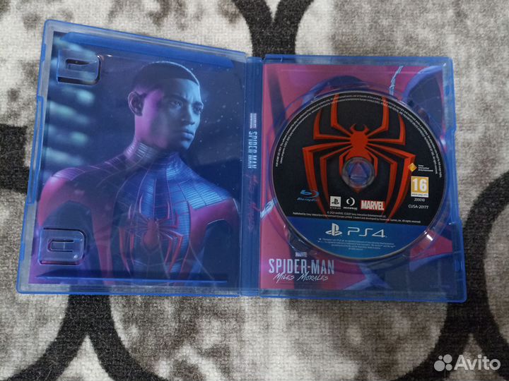 Spider man miles morales ps4 диск