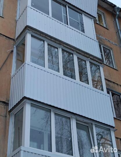 Остекленение балконов