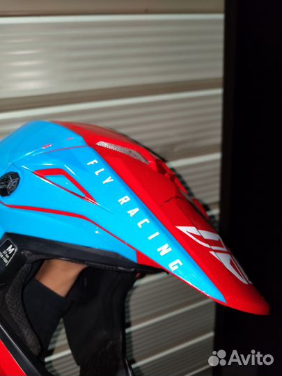 Кроссовый шлем fly racing