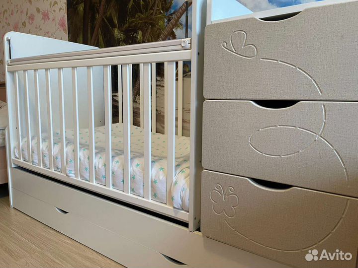 Детская кроватка трансформер