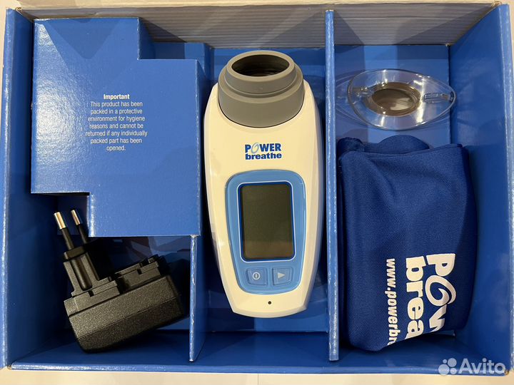 Спортивный тренажер для дыхания powerbreathe K3