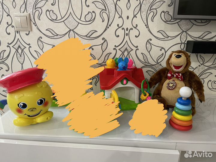 Развивающие игрушки от 1 года пакетом