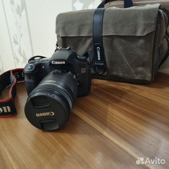 Зеркальный фотоаппарат canon 60d