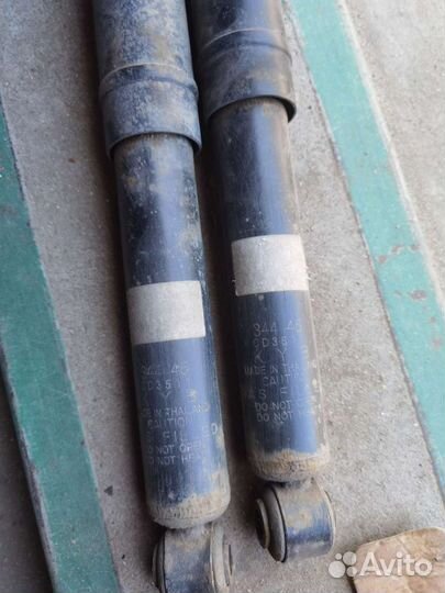 Комплект амортизаторов opel astra