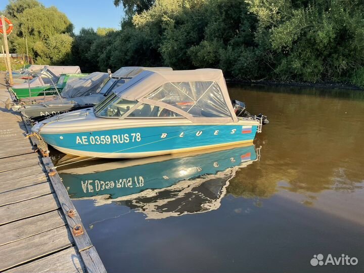 Катер Блюз + меркури 30