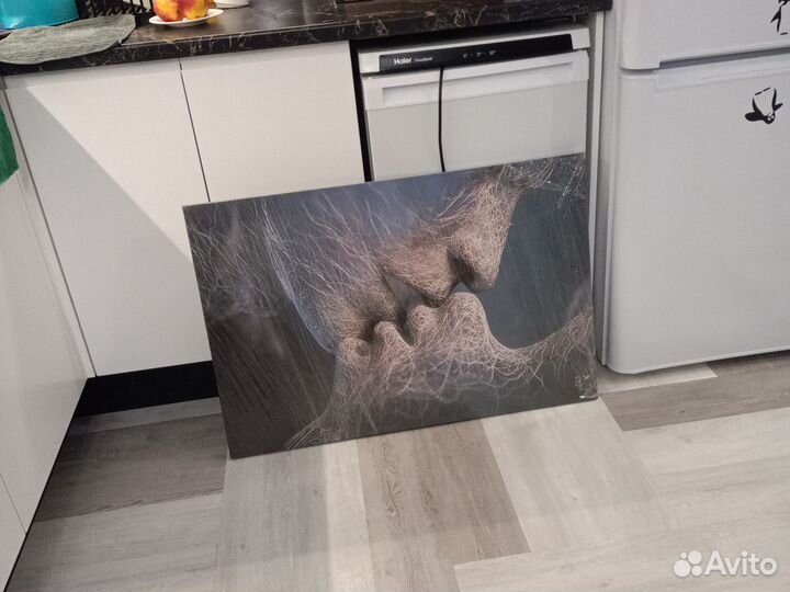 Картина постер на холсте, в подрамнике