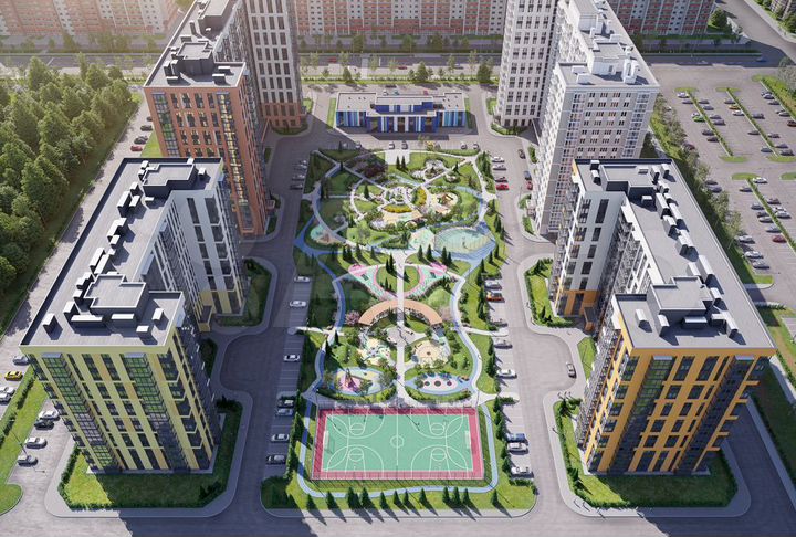 2-к. квартира, 75,2 м², 1/17 эт.