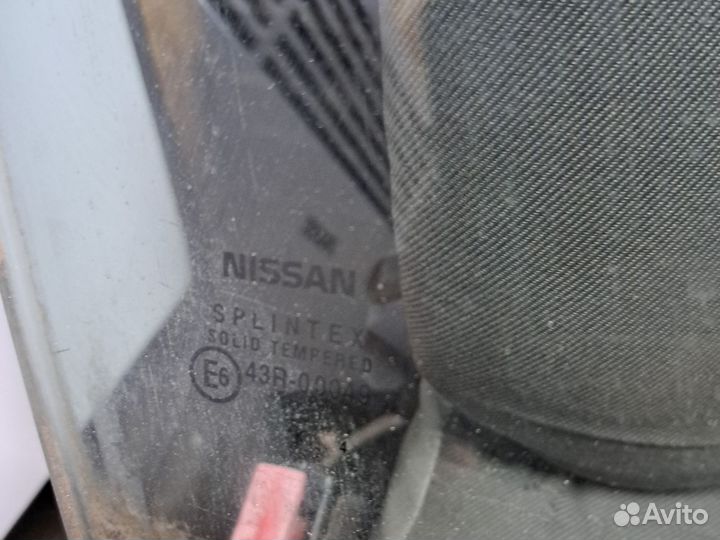 Стекло боковые Nissan primera p12