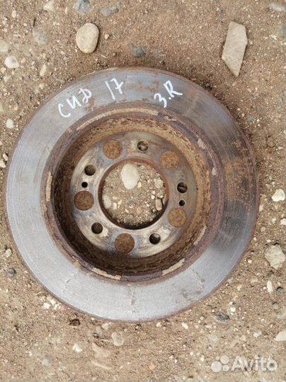 Тормозной диск задний Kia Ceed 2 JD G4FG 2014