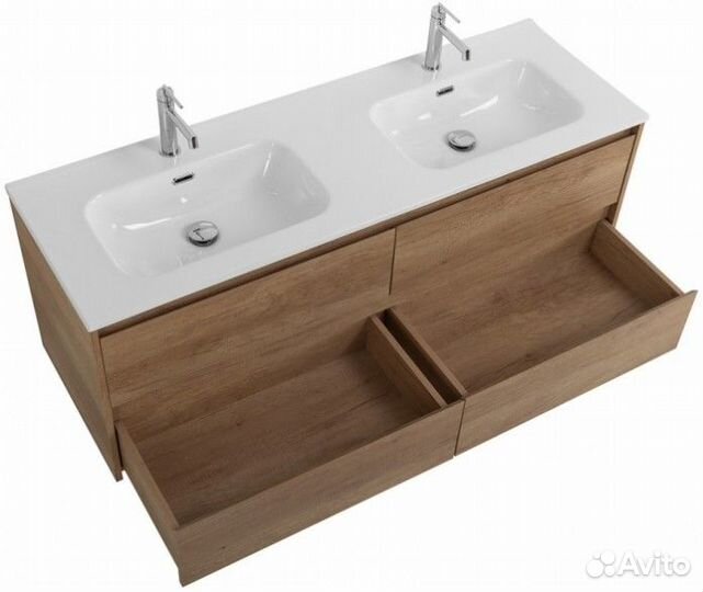 Мебель для ванной BelBagno Kraft-1200-4C-BB1200-2-ETL Rovere Nebrasca Nature