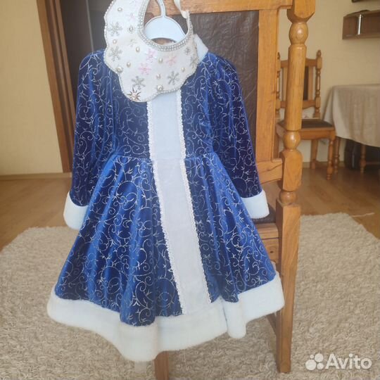 Костюм снегурочки детский