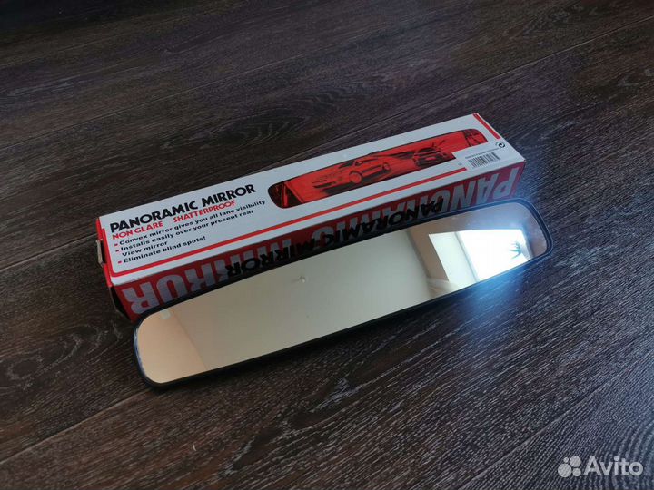 Зеркало автомобильное панорамное 7х43 см