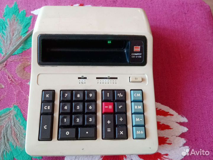 Сетевой калькулятор Sharp CS -2108 и др