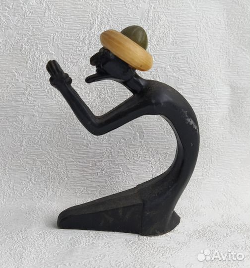 Деревянная статуэтка Старик Хоттабыч СССР